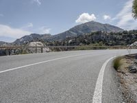 Clear Sky Day: Mountain Landscape in Spain