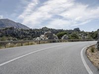 Clear Sky Day: Mountain Landscape in Spain