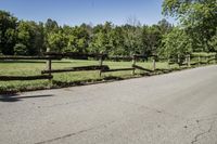Clear Sky Day in Rural Landscape