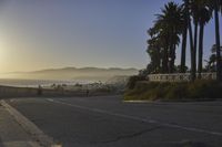 Clear Sky Daylight: Beautiful Road Asphalt