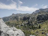 Clear Sky Daytime View of Mountain Range in Spain