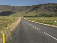 Clear Sky in Europe: Endless Road on an Island