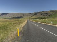 Clear Sky in Europe: Endless Road on an Island