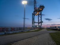 Clear Sky over Bremen: Cityscape along the Horizon