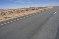 Clear Sky Landscape in Africa: Endless Road Ahead