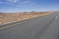 Clear Sky Landscape in Africa: Endless Road Ahead