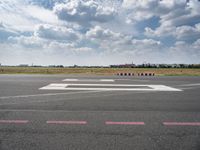 Clear Sky Landscape in Berlin Tempelhof