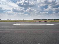 Clear Sky Landscape in Berlin Tempelhof