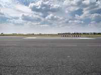 Clear Sky Landscape in Berlin Tempelhof