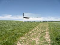 Clear Sky Landscape in Rural Europe