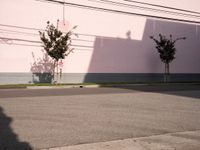 Clear Sky Over Los Angeles Industrial Zone