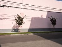Clear Sky Over Los Angeles Industrial Zone