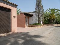 Clear Sky over Mallorca's Residential Area