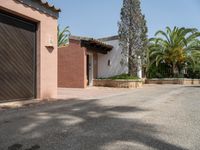 Clear Sky over Mallorca's Residential Area