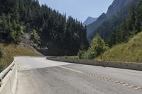 Clear Sky Mountain Landscape in British Columbia