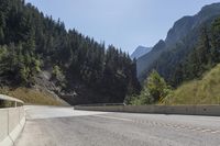 Clear Sky Mountain Landscape in British Columbia