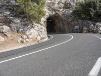 Clear Sky Mountain Pass in Mallorca, Spain