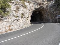 Clear Sky Mountain Pass in Mallorca, Spain