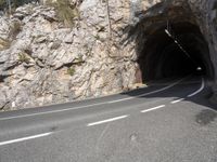 Clear Sky Mountain Pass in Mallorca, Spain