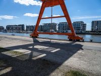 Clear Sky Over Bremen City: A View of Urban Architecture