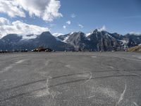 Clear Sky Overlooking European Landscape