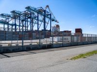 Clear Sky Road in Bremerhafen, Germany