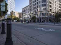 Clear Sky Over Salt Lake City Urban Cityscape with Classic Architecture