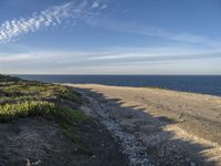 Clear Sky: Sand Street with Ocean View