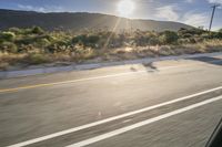 Clear Sky over South Africa: Captivating Desert Landscape