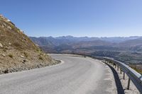 Clear Sky Over South Island's Majestic Mountain Range