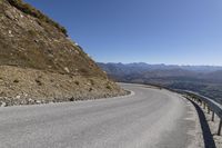 Clear Sky Over South Island's Majestic Mountain Range