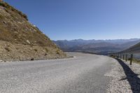 Clear Sky Over South Island's Majestic Mountain Range