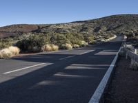 Clear Sky in Spain: A Landscape of Mountain Pass