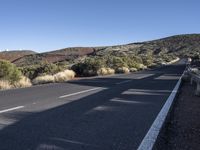 Clear Sky in Spain: A Landscape of Mountain Pass