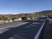 Clear Sky in Spain: A Landscape of Mountain Pass