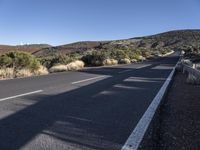 Clear Sky in Spain: A Landscape of Mountain Pass