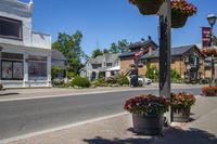 Clear Sky Suburban Road with Houses during the Day