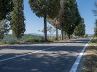 Clear Sky in Tuscany, Italy: Exploring the Rural Landscape