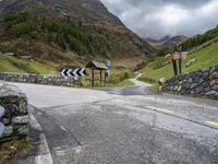 Cloudy Day in Austria: Exploring the Mountain Road