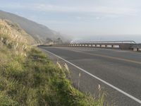 A Cloudy Day in Big Sur, California