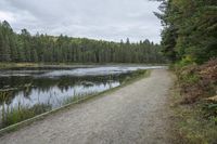 Cloudy Day Landscape in Ontario, Canada