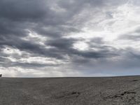 Cloudy Day in an Open Space
