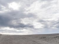 Cloudy Day in an Open Space