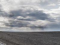 Cloudy Day in an Open Space