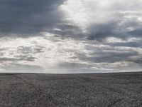 Cloudy Day in an Open Space