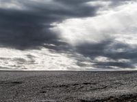 Cloudy Day in an Open Space