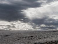 Cloudy Day in an Open Space