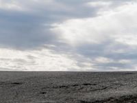 Cloudy Day in an Open Space