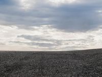 Cloudy Day in an Open Space