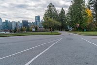 Cloudy Day on Vancouver Roads